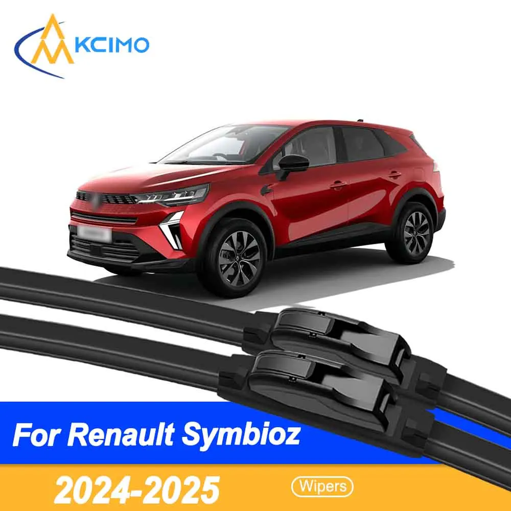 

For Renault Symbioz Front Wiper Brush 2024-2025 Automotive Wiper Windshield Window Accessories 2 pieces