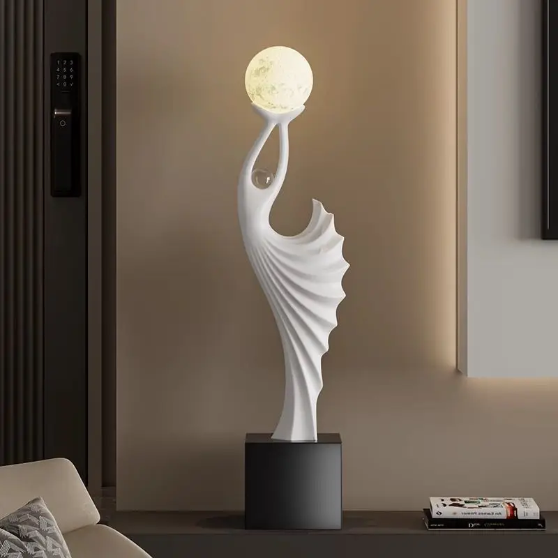 Home Decoration Items Abstract Dance Figures Statues Living Room Large Floor Decoration Ornaments Modern Abstract Art Decoration