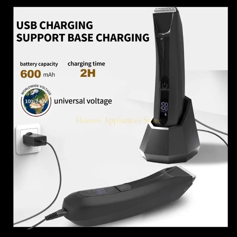 D0AB lavabile ricaricabile ricaricabile a rasoio per barba da barba da barba da rasatura