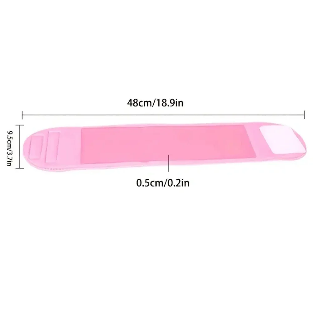 Silikon Pflege Nacken Pad Neck Strap Straffung Wiederverwendbare Gel Spa Neck Maske Feuchtigkeitsspendende Pflegende Neck Lift Hautpflege Hals Pflege – Detail 10