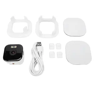 Bilashmart 2K Home Security Window Camera with AI Color Night Anti 2.4G 5G WiFi PIR Motion Detection Home Window Camera