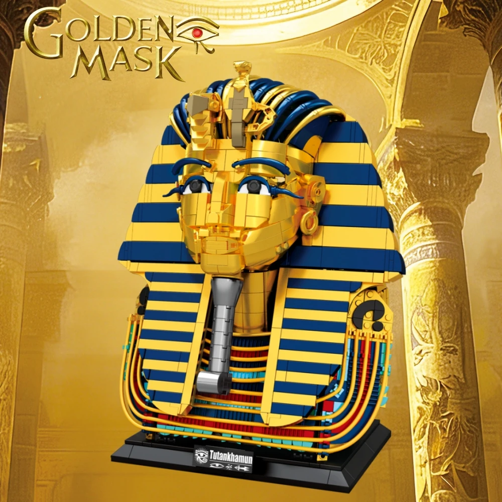 Набор для сборки золотой маски – обзор и цена Kids Toys Egypt