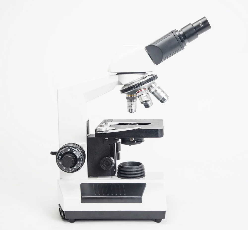 40X-1600X multiple binocular biological microscope for medical double-deck mechanical platform lab microscope for education