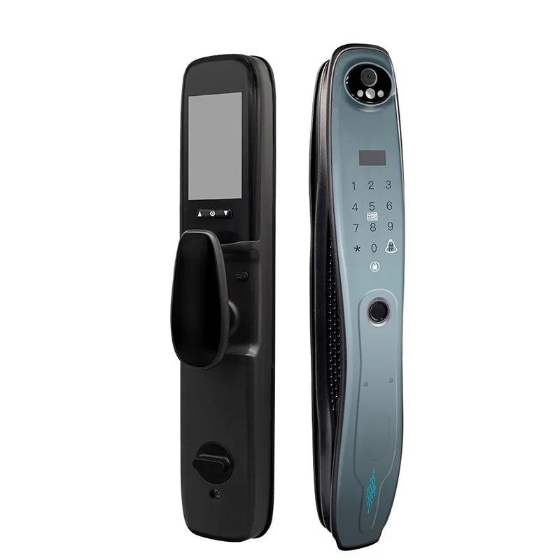 3D Smart Combination Electronic Lock 3D Face Fingerprint Recognition Security for Aluminum Cloud Wi-Fi Connectivity