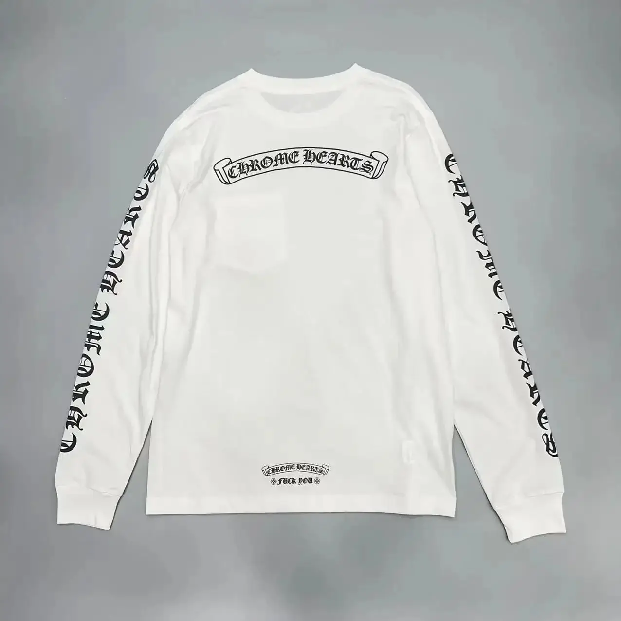 Women's Men's Cotton Pullover Trendy Brand Sanskrit Letters Printed Scroll Slogan Lucky Sanskrit Letters Trend Hoodie