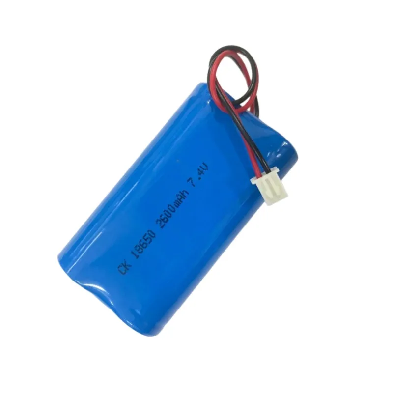 7.4V 18650 Lithium Battery Pack 2600mA Large Capacity Loudspeaker, Drama Machine, Radio External Battery