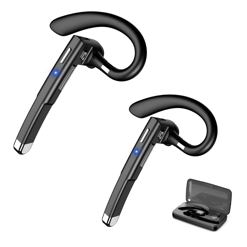 Earphone Wireless Rechargeable Sports Headphone Handsfree Bluetooth-compatible Headphone  Earphone