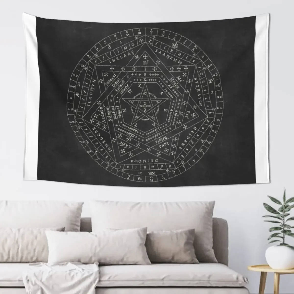 

sigillum dei aemeth Tapestry Home Decorating On The Wall Room Decorations Aesthetics Tapestry
