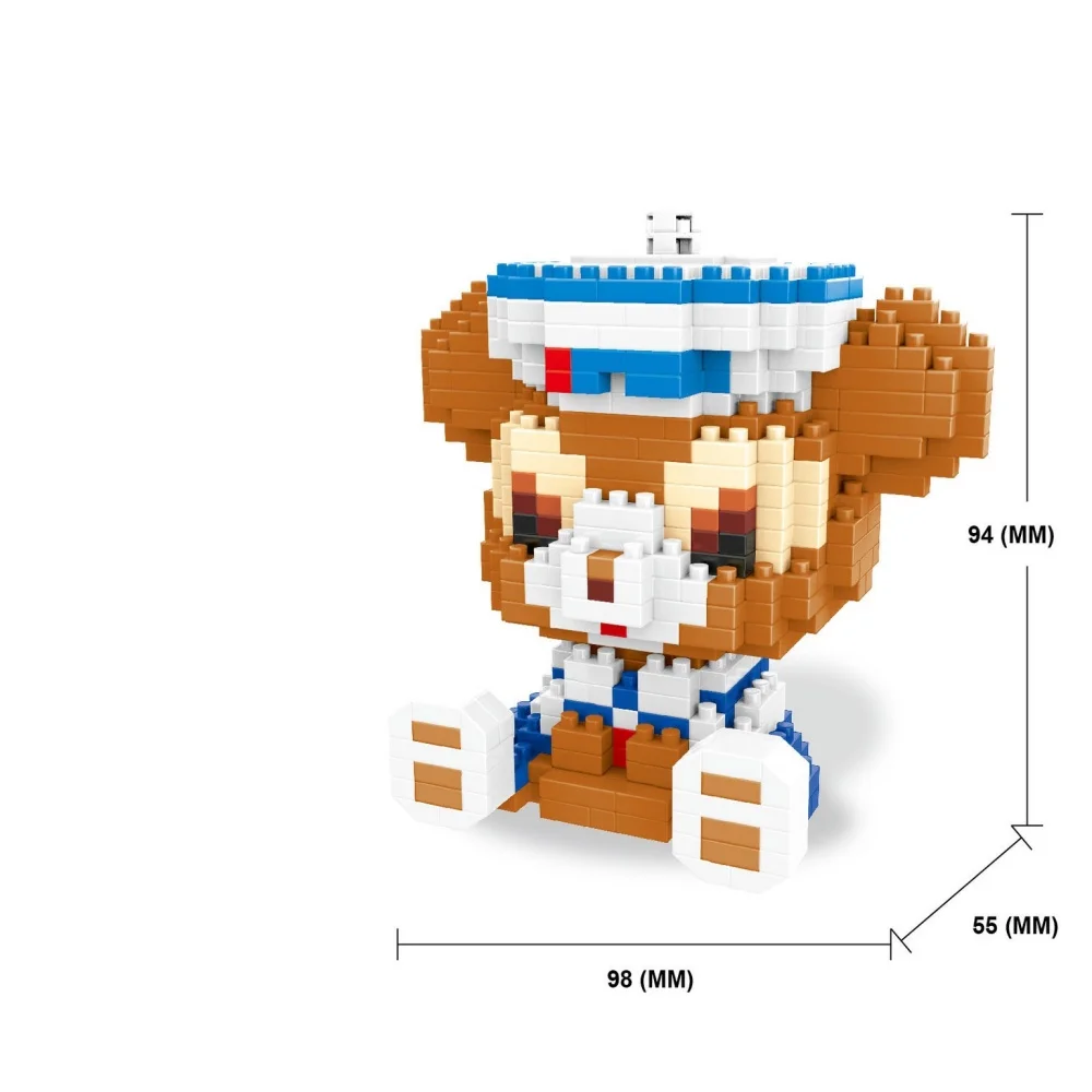 Cartoon Anime Sanrio Kawaii Kuromi Spons Kurome Blokken FunnyJoy Muis Bouwstenen Pop Speelgoed Kinderen Verjaardagscadeau