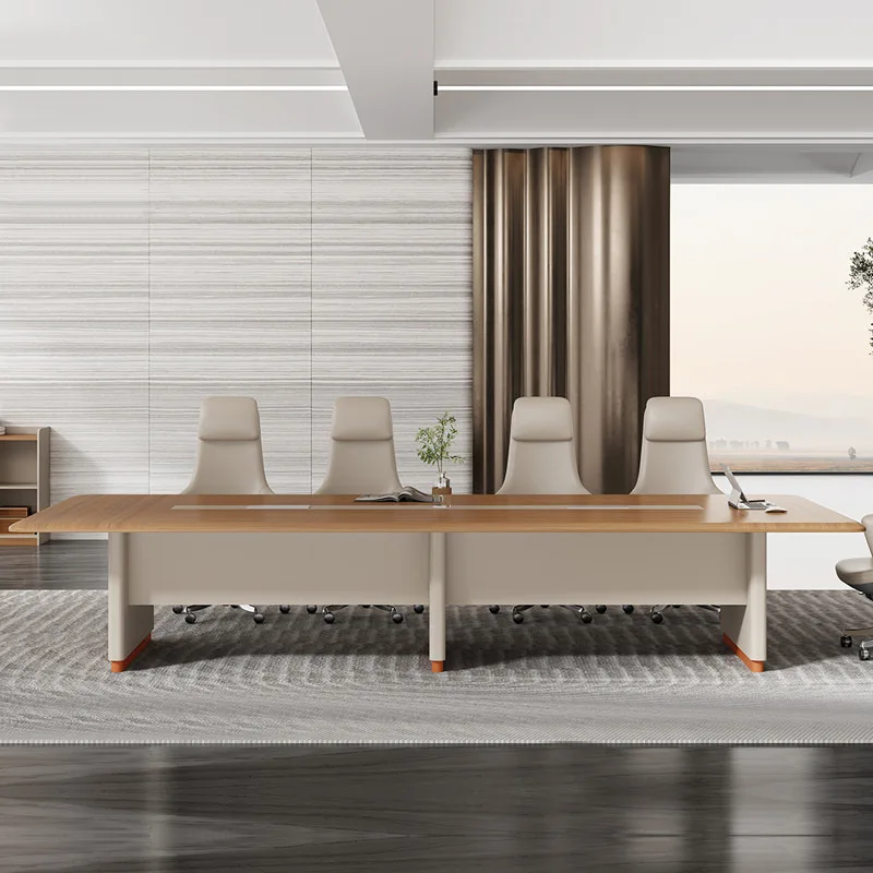 Modern high-end conference tables, office workbenches, meeting rooms, negotiation tables, and minimalist long tables