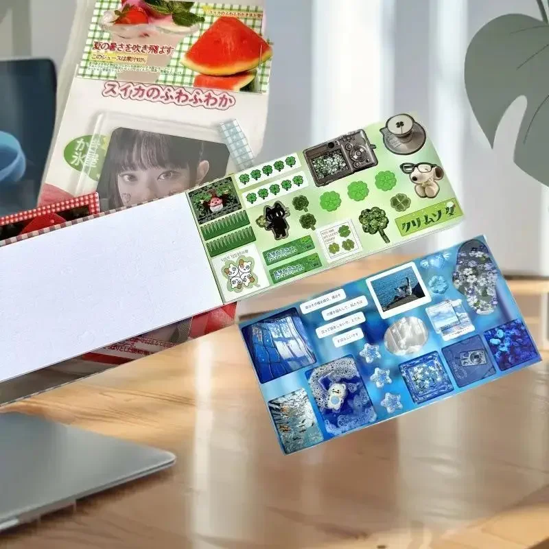 

30 шт., кавайные ретро креативные наклейки для рукоделия, скрапбукинга, дневника, чехол для телефона, милые канцелярские наклейки