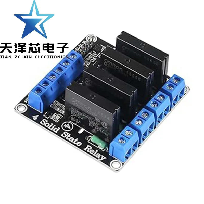 1/2/4/8 Channel 5V12V24V Low Level Trigger Ac Solid State Relay Module Ac240V2A