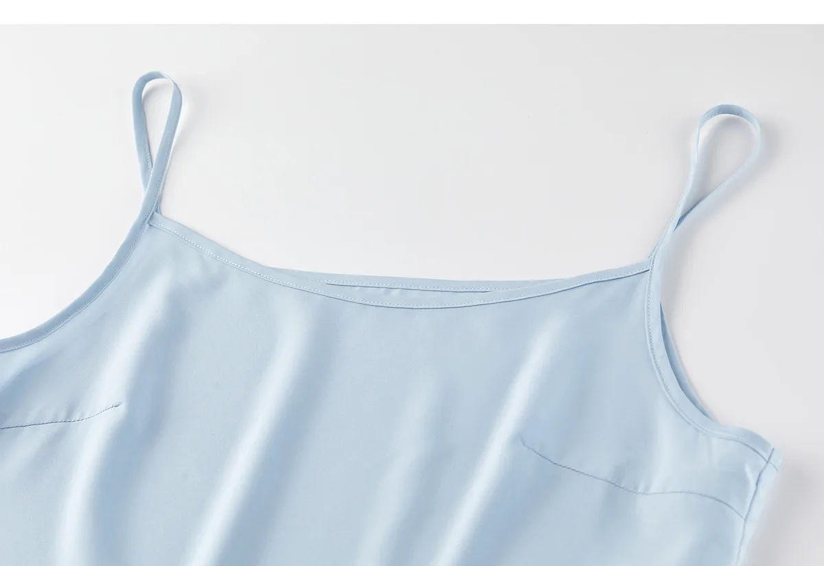 SENTUBILA Elegantes besticktes 3-teiliges Damen-Set, bestehend aus einem Oberteil mit Perlenbesatz und Rundhalsausschnitt, einem einfarbigen Camisole und einem A-Linien-Rock, lockeres Outfit 162ZK4843 – Detail 29