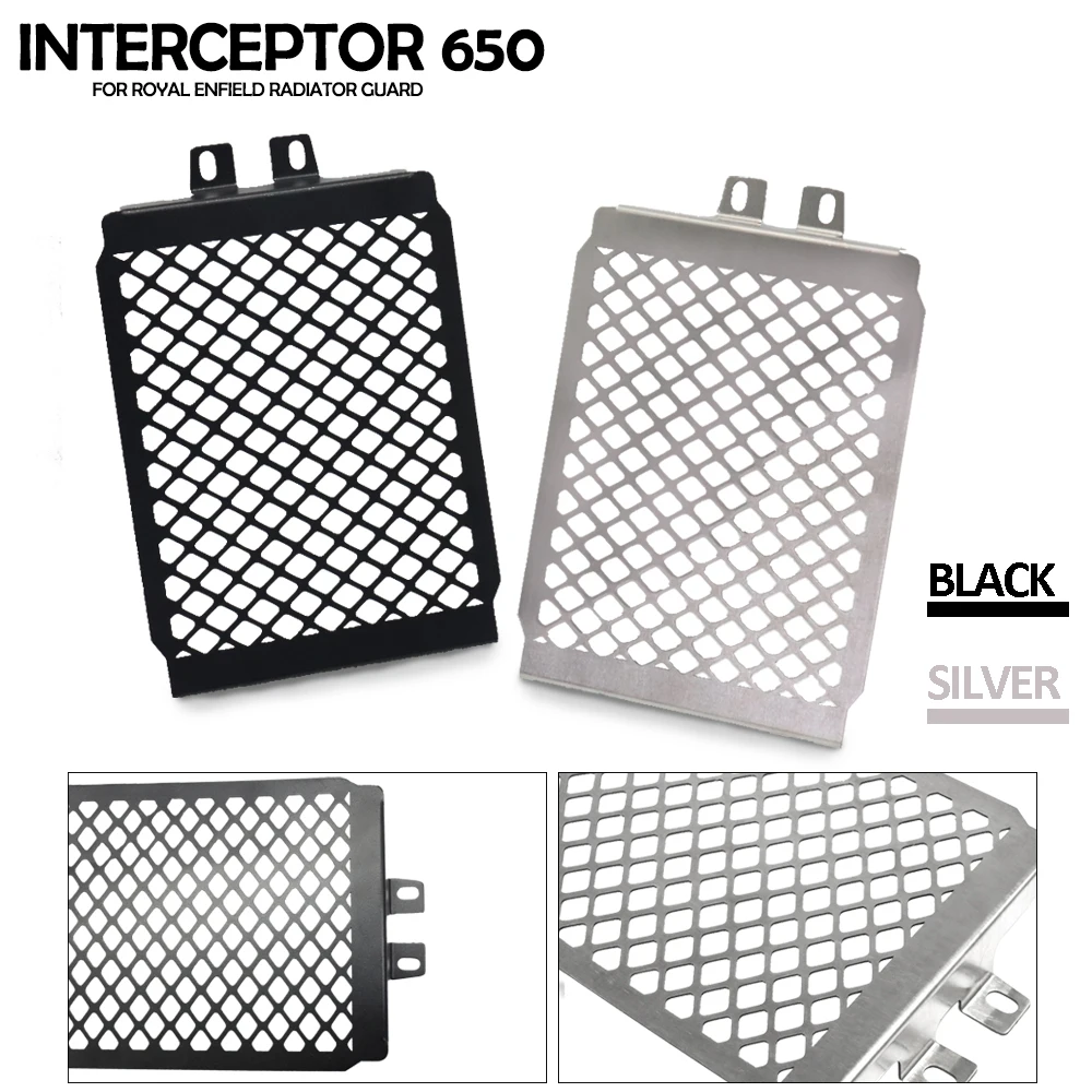 

Motorcycle aluminum Radiator Guard Grille Protective Guard Cover For Royal Enfield Interceptor 650 2021 2022