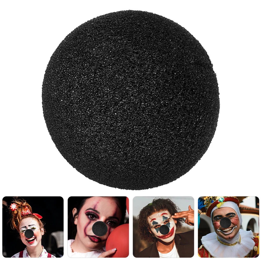 

20Pcs Clown Nose Props Adorable Sponge Cosplay Party Favor Lightweight Portable Comfortable Touch Memorable Decor