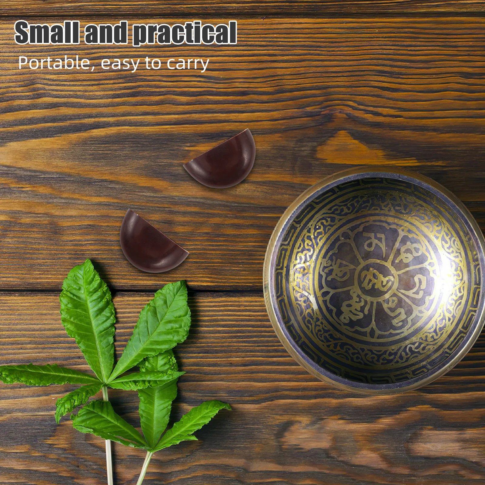 

15pcs Sound Therapy Hand Bell Natural Nutshell Charms For Diy Wind Chime Pendant Craft Calming Water Sound Kids Musical