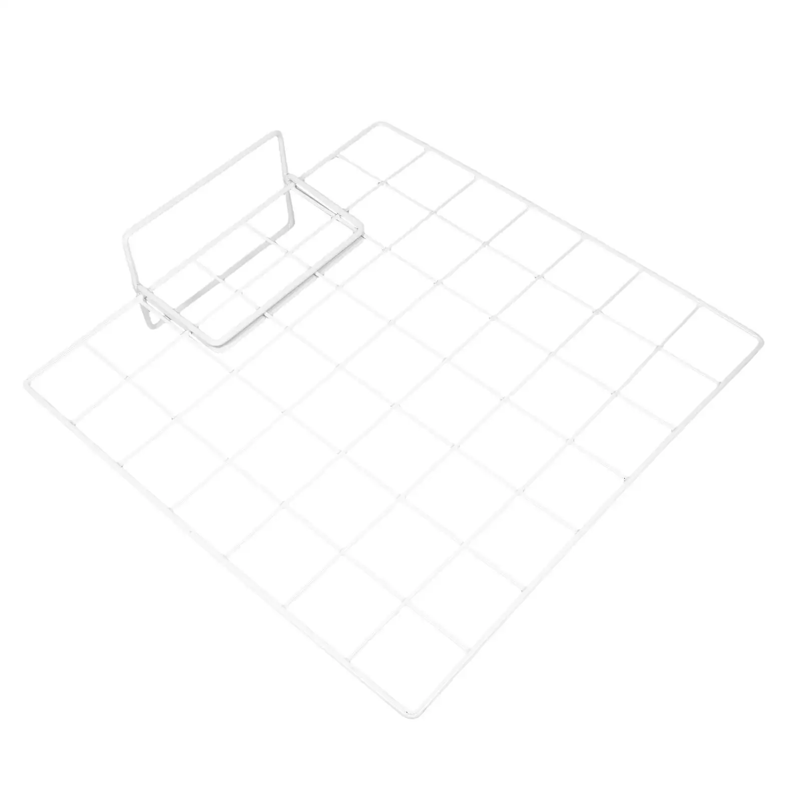 

Metal Wires Grid Photo Display Stand Stands for Vendor Events Iron Rack Desktop System Panel