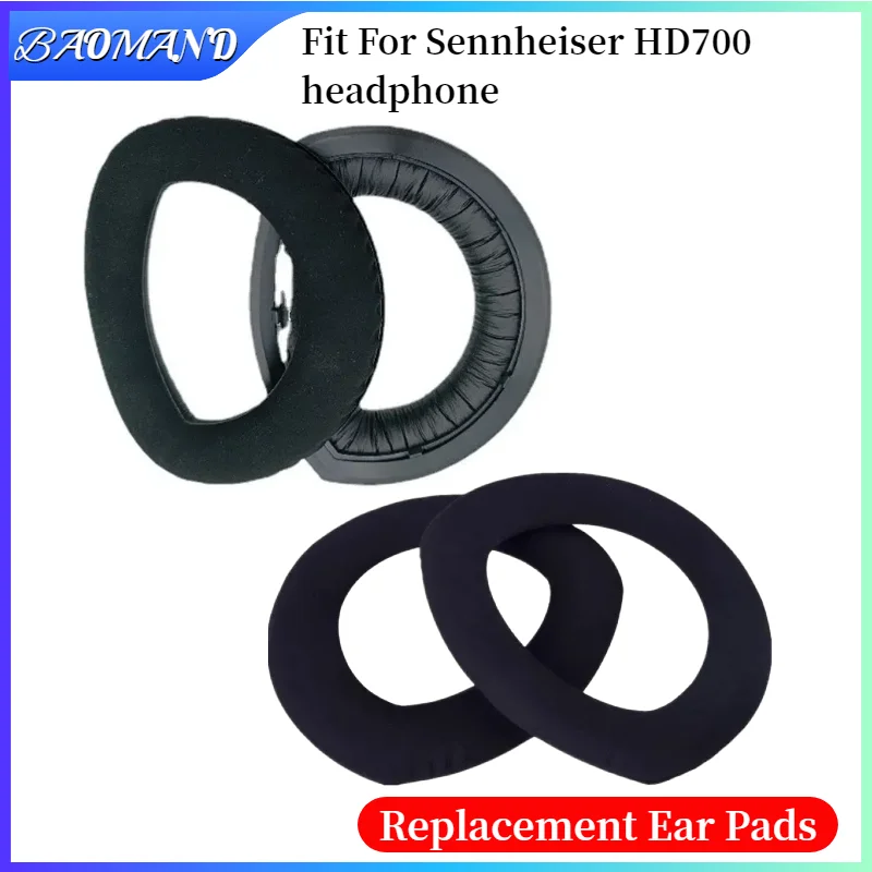 

For Sennheiser HD700 Sponge Cover Breathable Leather Mesh Ear Cover Protective Cover Headset Replacement