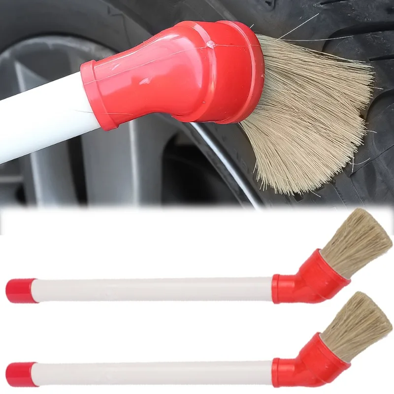 Portable Car Tire Lubricating Brush Paste Tyre Scraper Disassembly Oil Round Head Special Tyre Lubrication & Tyre Repair Tool