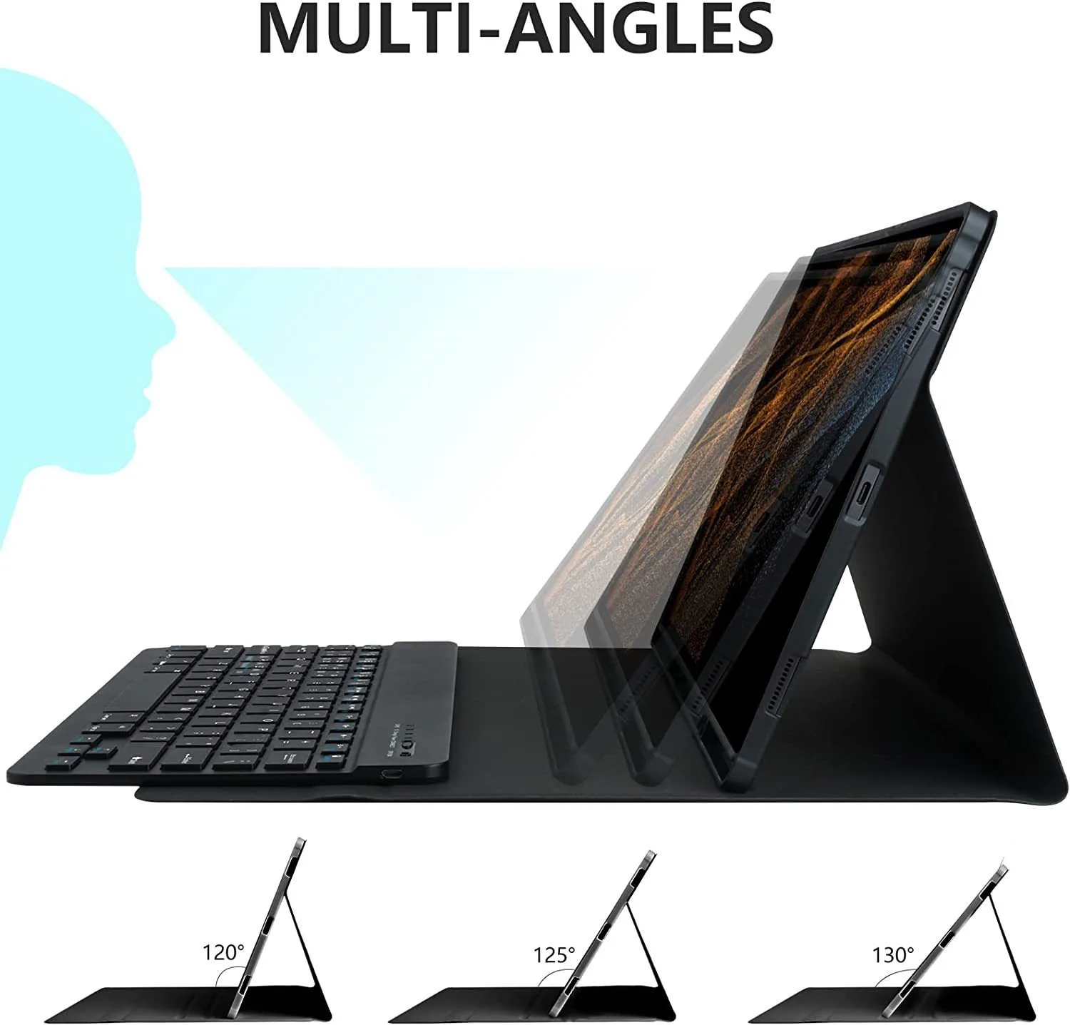 

Case for Samsung Galaxy Tab S9 Ultra 14.6 Inch,Bluetooth Keyboard Cover for Samsung Tab S10 Ultra 14.6 Inch 2024