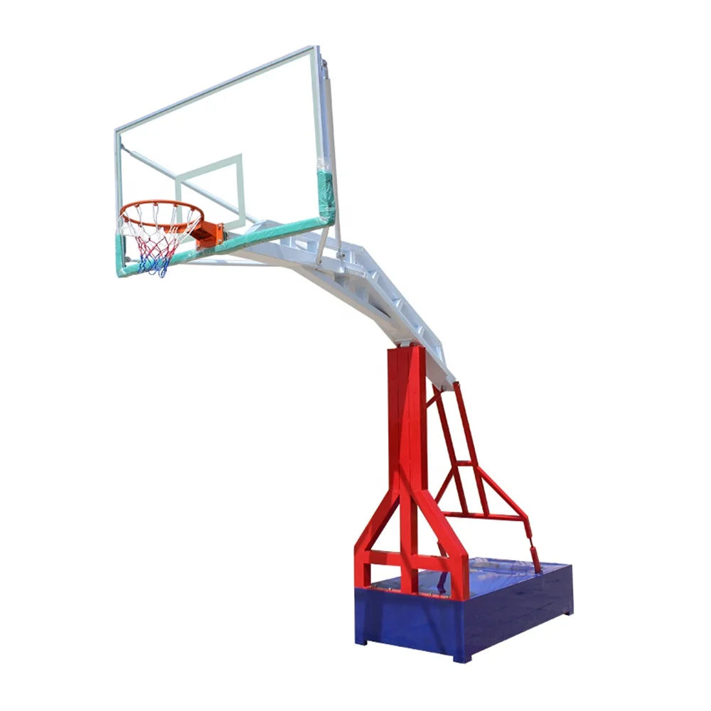 Papan Pantul Bola Basket Fiberglass dengan Ring