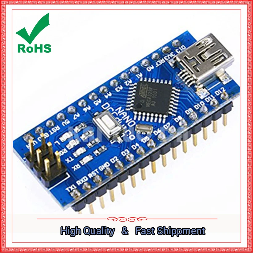 2014 Version Nano V3.0 ATMEGA328P Improved Version Has Been Welded Module Board