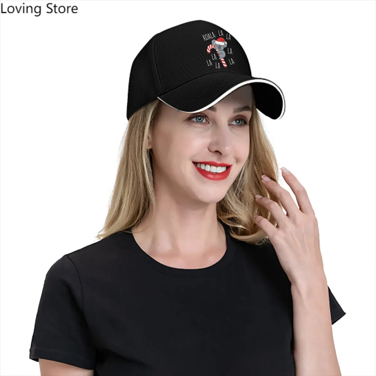 Pure Color Dad Hats La La La Hat Sun Visor Baseball Caps Australian Koala Peaked Cap image 6