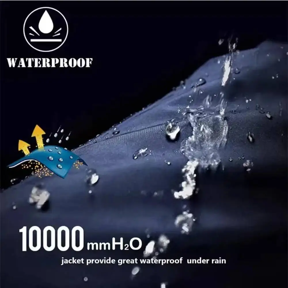 Men's Winter Parkas Outdoor Jacket Thicken Fleece Warm Waterproof Windbreaker Ski Jackets Climb Men Thick Coat Hot Sale