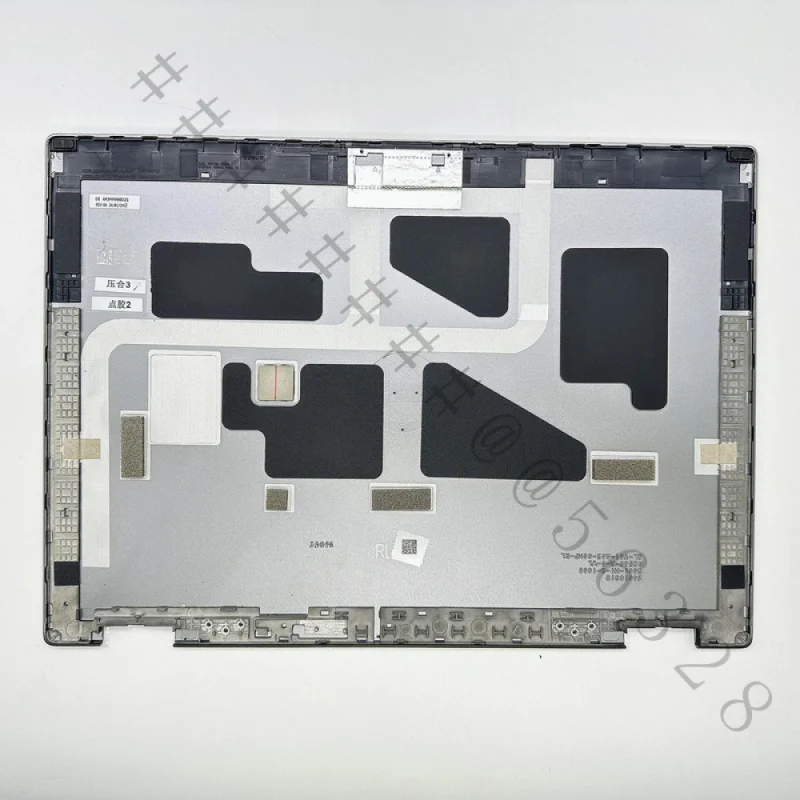 New 0W8W66 LCD Back Cover A Shell Rear Lid Top Housing Replacement For Dell Precision 7670 7680 16 Inch Mobile Workstation Silve