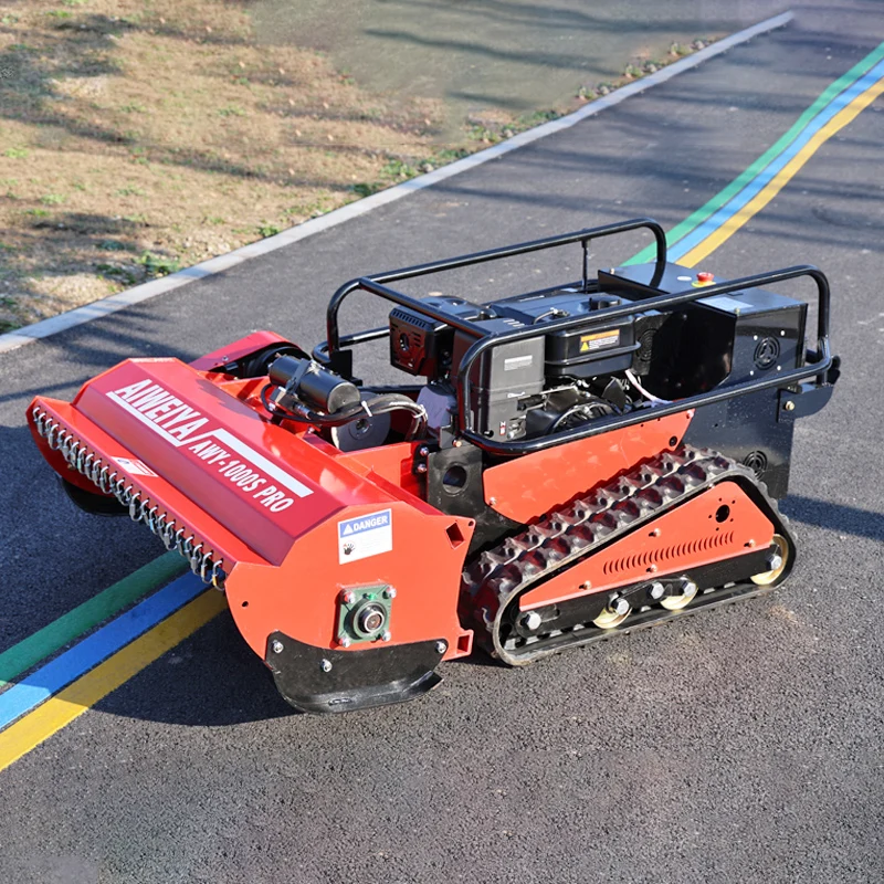 Customized Agricultural Smart Four-Stroke Flail Mower – CE EPA Zero-Turn Mini Remote Robot