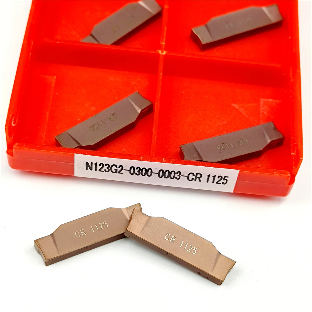 N123G2 0200 0300 0400 2mm 3mm 4mm CR1125 TF4225 grooving carbide inserts lathe cutter Parting and grooving tool N123 G2