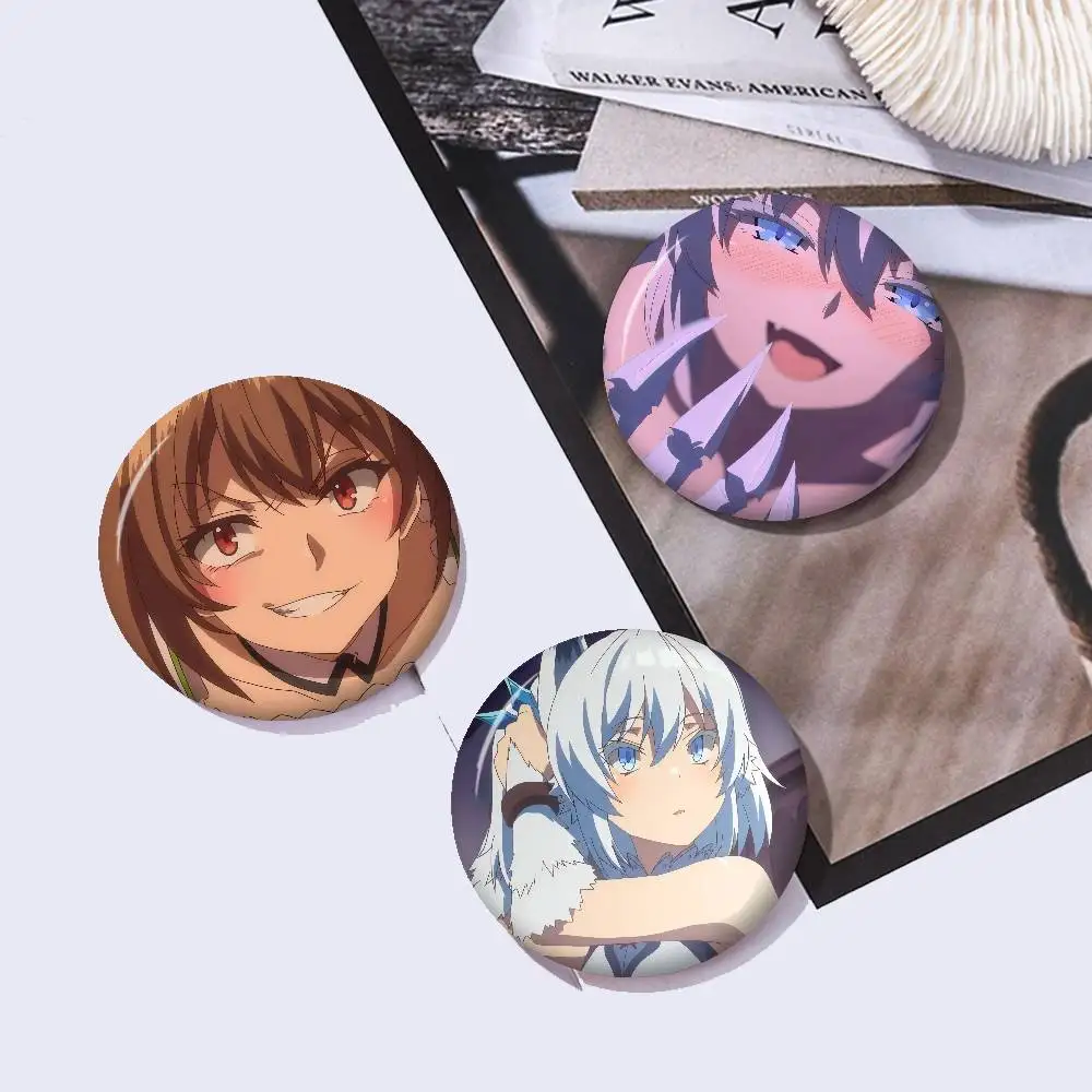 Anime Redo Of Healer Soft Button Pin Funny Silly Gnarpy On A Skateboard Meme Badge Gamer Collection Gifts