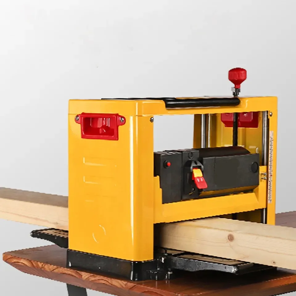 Mini Small Household Customized Electric Automatic Single Side Thickness Planer Furniture Woodworking Machine Saw Wood Planer
