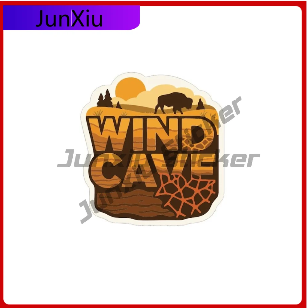 

Wind Cave National Park Anti Scratch Exterior Decal Us National Parks Series Sticker Decals For Wall Stickers Decoration Funny
