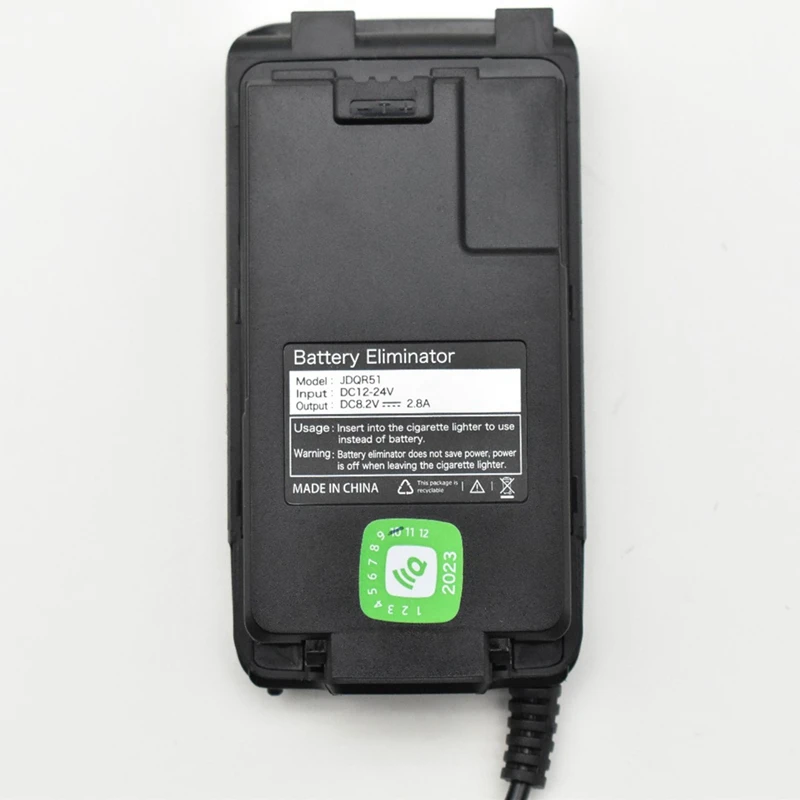 FULL-DC12-24V Battery Eliminator Walkie Talkie Car Charger For Quansheng UV-K5 UV-K5(8) UV-K6 UV-5R PLUS Walkie Talkie