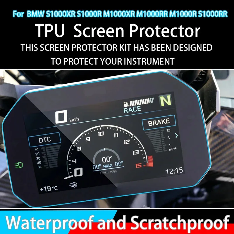 

Motorcycle TFT Screen Protector Film Instrument Screen Protector Film for BMW S1000XR S1000R M1000XR M1000RR M1000R S1000RR