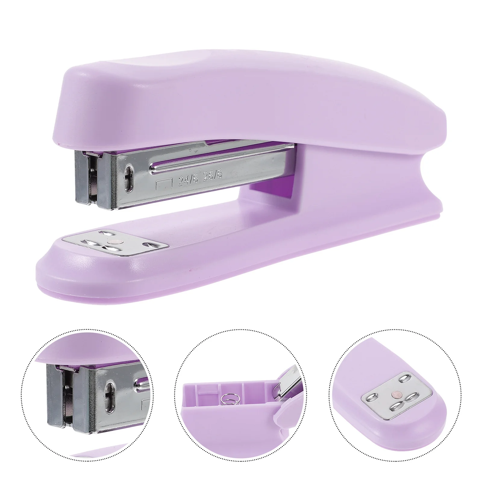 

Compact Handheld Stapler Modern Simple Elegant Design Efficient Paper Binding School Home Office Supplies Office Gadgets