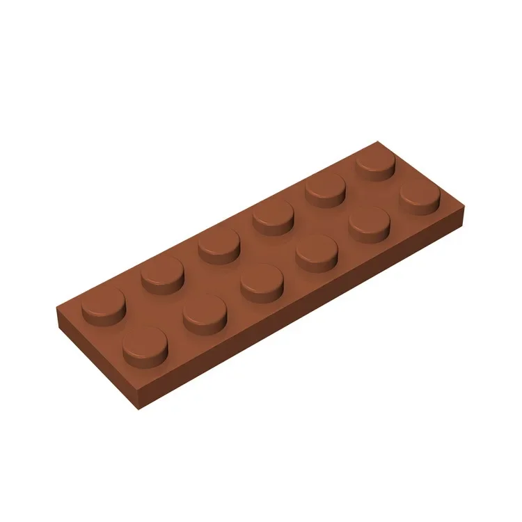Gobricks GDS-512 Platte 2 x 6, kompatibel mit Lego 3795 Teile Kinder-DIY-Baustein, Partikelplatte zum Selbermachen