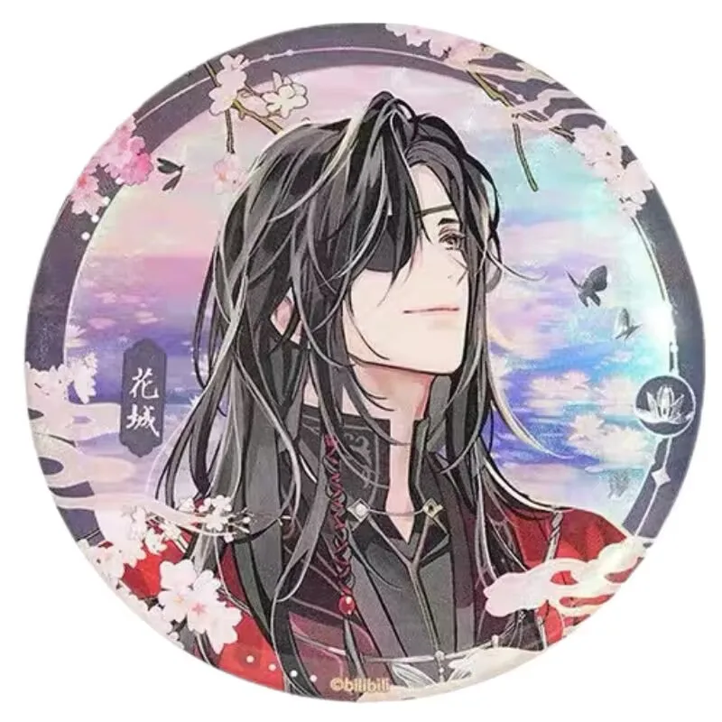 "البركات الأفضل الرسمية السماوية" جينغهونغ ييمينغ الطرفية 2D "زهرة مدينة شيه ليان" شارة الاكريليك الديكور