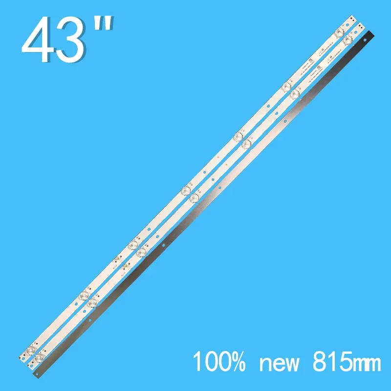 LED Backlight Strip for Hyindai 43'' H-LED43ES5004 REB-LE43DS5500 RF-BS430E30-0701S-03 BTV-43SB1002 43F720TS 43M6000 43E20S