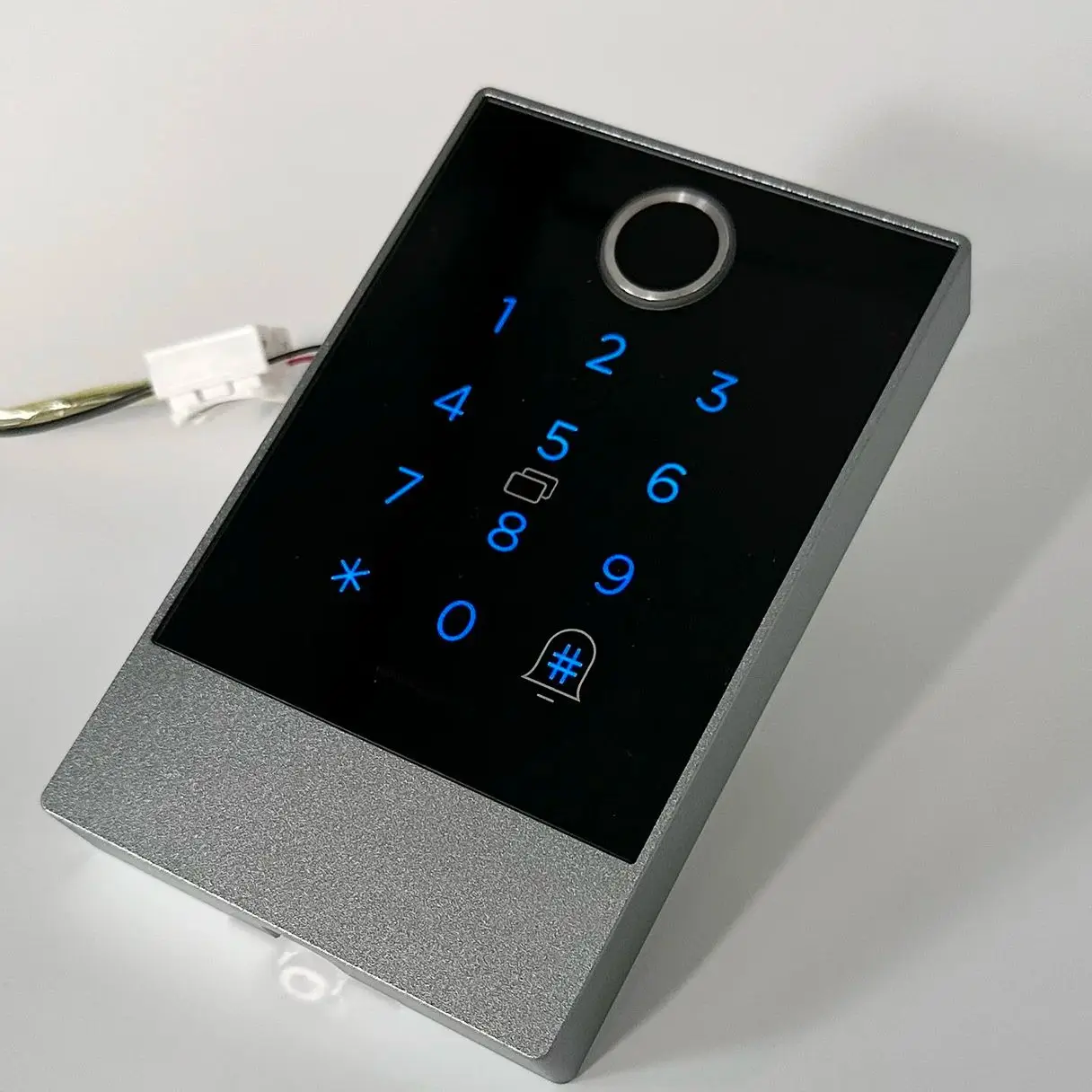 K2/K2F Fingerprint TTLock App Bluetooth Smart Access Controller Etal Reader Outdoor Fingerprint NFC Bluetooth Rfid Passcode Card