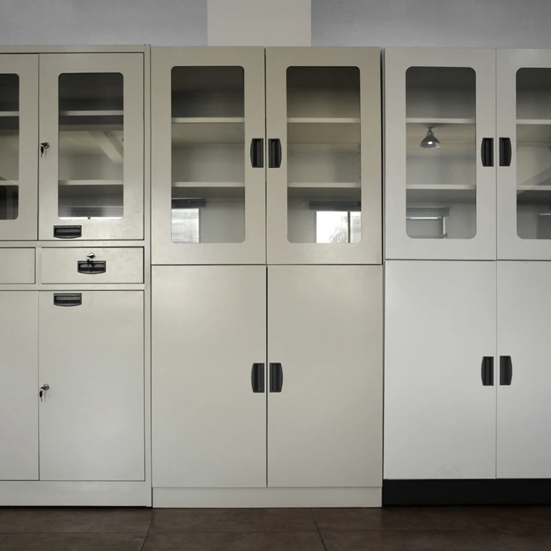 All steel medicine cabinet, glassware cabinet