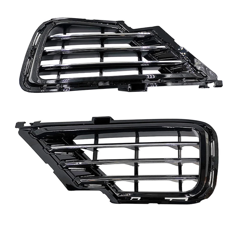 Auto Front Left Right Bumper Fog Light Lamp Grill for VW Touareg R-line 2016 2017 2018 7P6853665G 7P6853666G