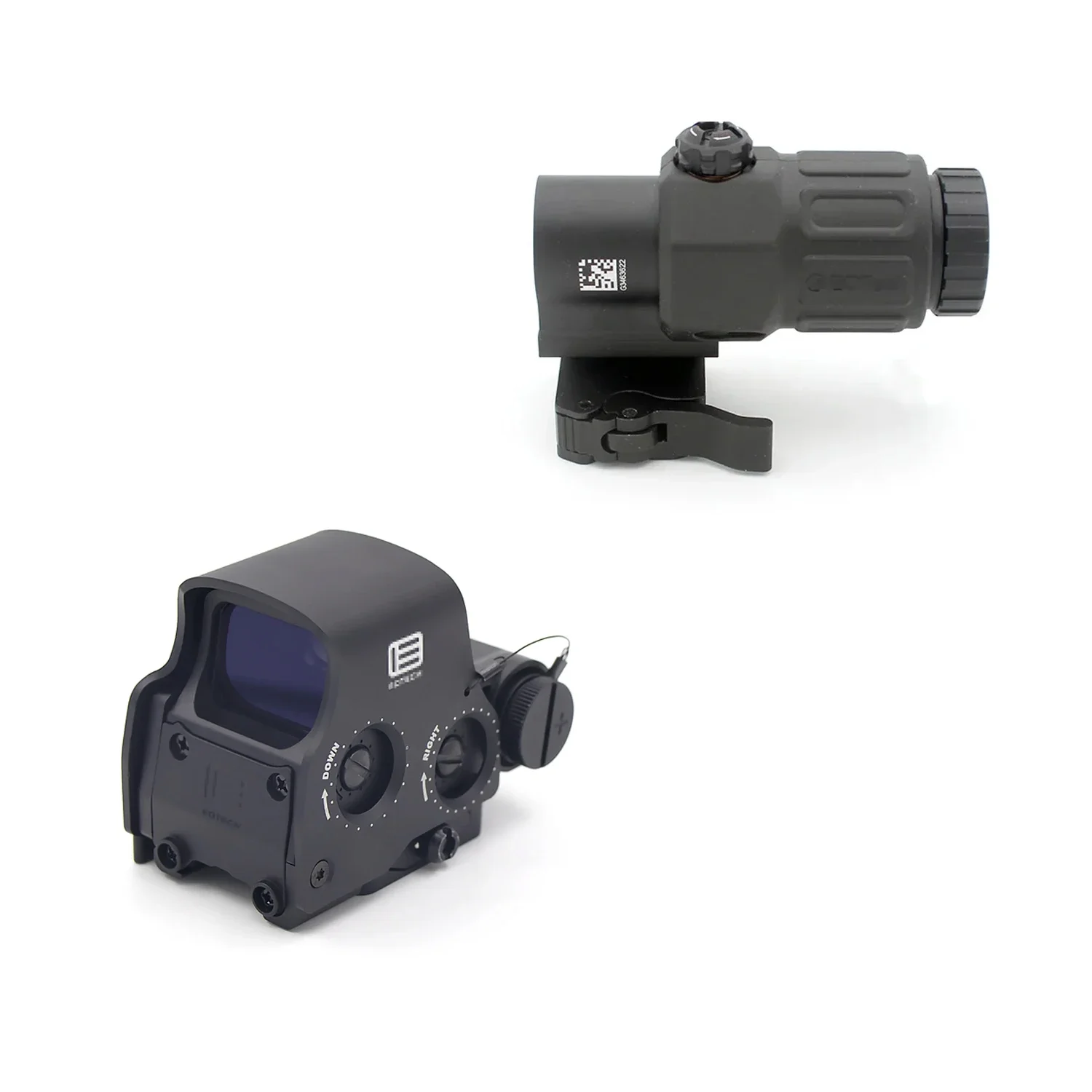 

EXPS-3 NV Function 558 Holographic Red Dot Sight Hunting Airsoft riflescope Sight G33 G43 Optical Sight 3 x Magnifier