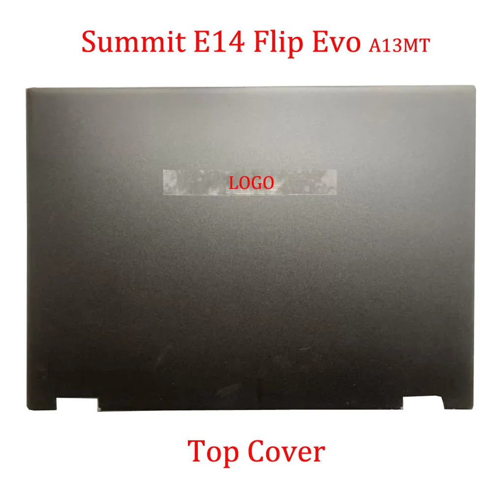 

Laptop LCD Top Cover With Logo For MSI Summit E14 Flip Evo A13MT A12MT A12M A13M MS-14F1 Black New