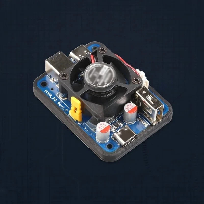 Power PD Trigger Activation Module Jetson 5V5A 27W PD DC USB Dual Input Wide Voltage Dual Output