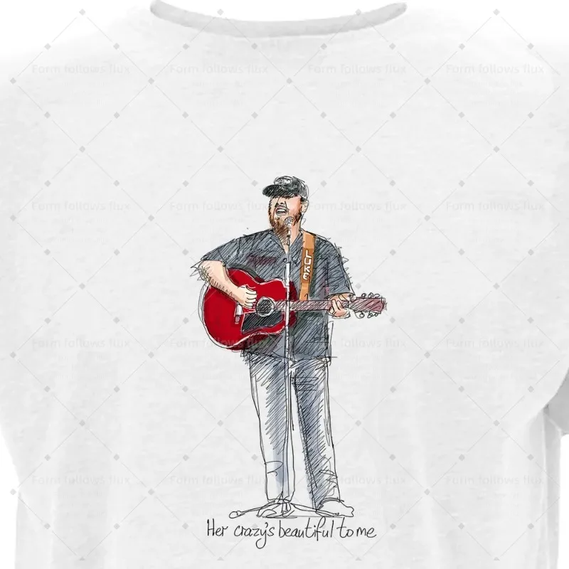 

2026 men T-Shirt Hoodie Hand Drawn Comic style Luke Combs BluesCountry Unisex S-6XL Plus Size Friendly