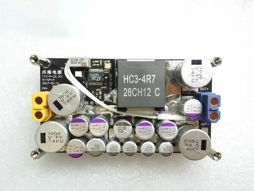 

30A Wide Voltage and High Efficiency. LTC3780 Buck-boost Module (ship Computer, Radio, Battery Regulator) DC-DC