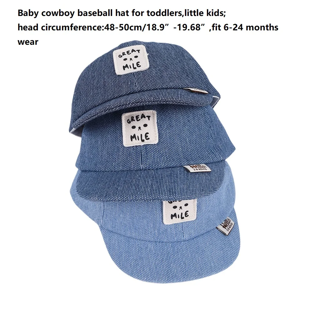 כובע ג'ינס לתינוקות
