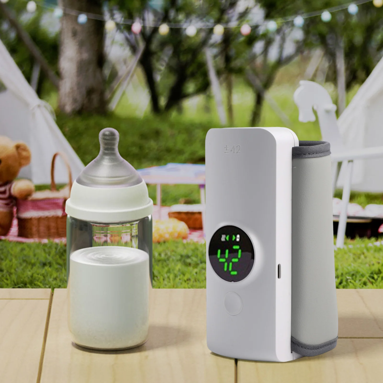 

Эффективный портативный подогреватель для бутылочек для путешествий с технологией быстрого нагрева и несколькими вариантами температуры для младенцев